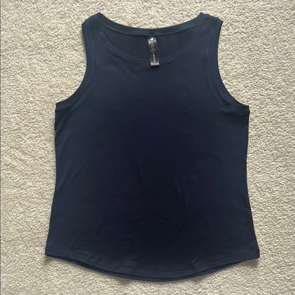 Bundle 3/$15 Navy Ladies Yogalicious Athletic Tank Top
